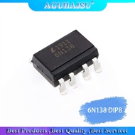 10pcs/lot 6N135 6N136 6N137 6N138 6N139 DIP-8 6N135S 6N136S 6N137S 6N138S 6N139S SOP-8 Optocouplers