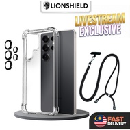 (LIVE Exclusive) LionShield Samsung S25 / S24 Series Phone Case Bundle Deal with Crossbody Phone Str