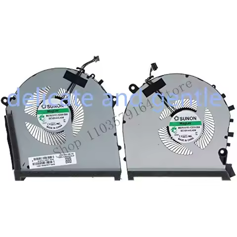 P.P.. CPU & GPU Cooling Fan for HP OMEN 17-CB Plus RTX 2080 L62866-001 MG75151V1-1C010-S9A MG75151V1
