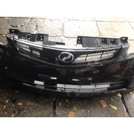 bumper depan alza 2009/2013 bumper kosong tanpa lampu dan logo