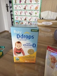Baby Ddrops Organic Liquid Vitamin D3 400 IU 90 Drops