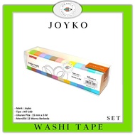 C1 JOYKO Pita Perekat Washi Tape WT-100 [ SET ]