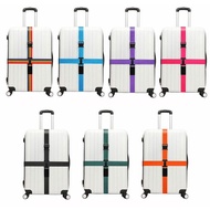 luggage strap Cross Rainbow Luggage Bag Packing Belt Fixed Luggage Belt Travel Binding Belt Overseas
