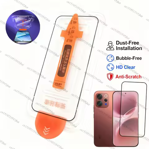 Full Cover Tempered Glass For Vivo V70 Glass Vivo V70 Elite S50 Pro Mini X300 FE Dust Free Screen Pr