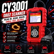 CY3001 Universal OBD2 Car Diagnostic Scanner Engine Code Reader Clear Fault Code Tool