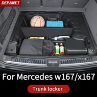 under trunk Storage box for 20-2025 mercedes gle w167 350 350d 500e 53 amg  gls x167 critical trim b
