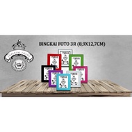 3R Frame Figure Frame (8.9X12.7 cm) Minimalist White Black/ Brown/ Panda/Gold