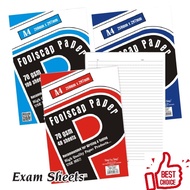 A4 Exam Sheet | 70gsm 80gsm | Foolscalp Paper | Kajang Paper