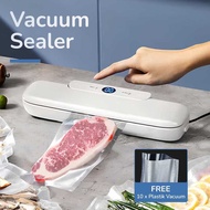 Vacuum Sealer Plastik Kedap Udara Frozen Food Machine 60kPa 120W Packaging Makanan Kering Basah 30cm