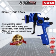 SATA SATAjet® 1500 B RP Professional Spray Gun with 0.6L QCC Reusable Plastic Gravity Flow Cup Witho