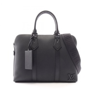 【二手】LOUIS VUITTON商務包 Takeoff 公事包 Aerogram Noir 2WAY M59159 黑色皮革 Takeoff 公事包