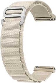 Quick Release Watch Band Compatible With Fossil Men's Sport 43 mm Nylon Alpine Loop Style Replacement Strap
