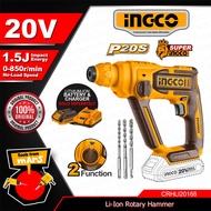 Ingco 20V Cordless Rotary Hammer Engraver Chipping Gun Concrete Breaker POWERSHARE CRHLI20168 -TFM-I