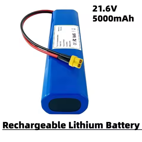 Large Capacity 6S1P 21.6V 5000mAh Rechargeable Lithium Battery Pack Long Run Time for High Power Dev