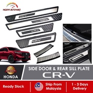 HONDA CRV 2024 2025 Titanium Door Sill Step Guard Protector Rear Bonnet Interior Accessories Aksesor