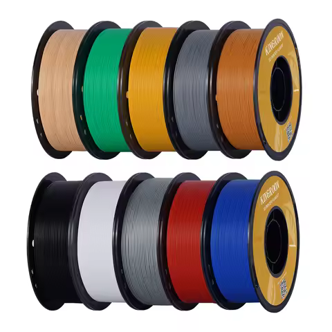 KINGROON PLA Filament 1.75mm 5/10KG pla Plastic For 3D Printer, Standard 1kg/roll 3D Printing Filame