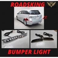 NEW VISION RUNNING REAR BUMPER REFLECTOR LIGHT TOYOTA WISH zge20 2009 ~ 2017