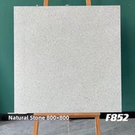 SHANNAIER | Anti-slip Wear-resistant Gray Terrazzo Tiles 800x800mm