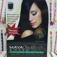Maya Onyx In Box Hair Coloring Shampoo Black