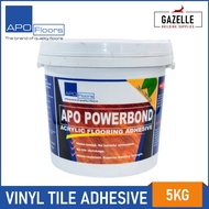 Apo Powerbond Acrylic Flooring Adhesive For Vinyl Tiles 1.25kg With Free Putty Knife