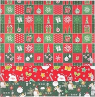 BESPORTBLE 3 Rolls of Christmas Wrapping Paper Xmas Gift Packaging Paper Santa Reindeer Snowman Santa Reindeer Pattern Gift Wrapper for Birthday Holiday Wrap