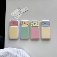 iPhone 17 Pro max Contrasting colors pattern TPU material IMD process phone case