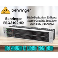 Behringer FBQ3102HD High-Definition 31-Band Stereo Graphic Equalizer with FBQ (FBQ3102)