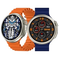 Z78 Ultra AMOLED Watch Smart Watch Dual Buttons Rotary RDFit Montre Reloj Smart Series 8 IWO Smartwatch