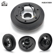 HUB Sports Racing Steering Wheel 6-Hole Short Thin HUB Adapter For Audi A4/A6/A8 For VW For Porsche 
