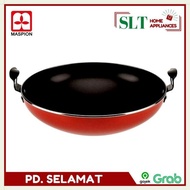 Wonder Wok 30 Cm Maslon Maspion Colored Wok Teflon Wok