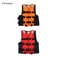 [P Prettyia] Life Jacket Oxford Cloth Lightweight Swimwear for Surfing Canyoning Fishing