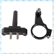 [R Q M U] Motorcycle Steering Stabilizer Aluminum Alloy Damper Mounting Bracket Kit for  YZF R15 V3 
