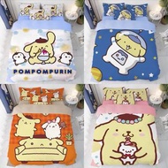 布甸狗 床單套裝 布丁狗 公仔 pompompurin 枕頭袋 床笠 被套 枕頭 床上用品 枕套