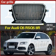 Car Front Bumper Grill Center Grille for Audi Q5 2013-2017 (Refit for RSQ5 Style) for RSQ5 Grill Rep