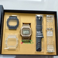 G-SHOCK GOLD CHAIN ORIGINAL DWE-5600HG-1/DWE-5600HG-1DR/DWE-5600HG/DWE5600HG