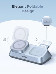 "荃灣門市全新行貨"  綠聯 UGreen Qi2.2 3in1 25W 磁吸無線充電器