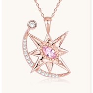 Gnoce Star with Moon Necklace