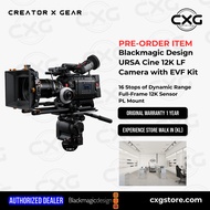 Blackmagic Design URSA Cine 12K LF Camera with EVF Kit (PL Mount) (Pre-Order)