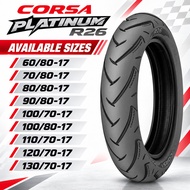 CORSA Platinum R26 Motorcycle Tyre 17 Inch 60/80 70/80 80/80 90/80 100/70 100/80 110/70 120/70 130/7