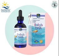 Nordic Naturals 挪威小魚嬰幼兒鱈魚肝油DHA+維生素D3 (2oz/60ml)