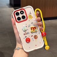 Casing Honor X8b Casing Cute 3D Doll Casing Soft Phone Casing TY-JGSGZ
