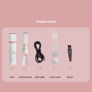 Professional Silent Cat Dog Hair Trimmer Paws Nail Grinder Animal Foot Hair Cutter Remover USB Recha