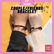 Couple Bracelet Magnetic Gelang Pasangan Sahabat Gelang Perempuan Friendship Bracelet