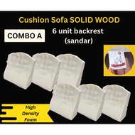 SET COMBO 36D CUSHION SOFA [ROUND CUSHION] BIG JKR SMALL STD [GAJAH KING CUSHION]