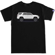 Men's cotton T-shirt FTD Apparel Men's Men's TRD 5th Gen White 4Runner T Shirt High quality cotton s