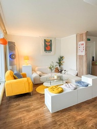 บ้านเดี่ยว 2 ห้องนอน 1 ห้องน้ำส่วนตัว ขนาด 100 ตร.ม. – ควานอัก (San's stay Free wine/Beam Projector/