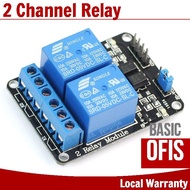 Arduino Opto isolator 2 Channel Relay 2 Way 5V Relay Module