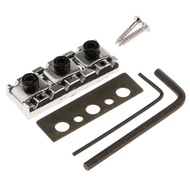 [mojotorw7] Guitar String Locking Nut Double Tremolo Bridge for Electric Guitar Parts