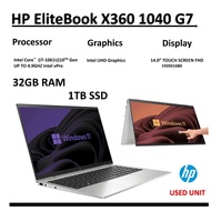 HP EliteBook X360 / HP EliteBook /HP Pro X2 612 G2/ 840r G4 intel Core i5 / Core i7 Windows LAPTOP
