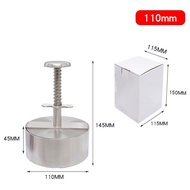 1Set Cetakan Burger Patty Stainless Cetakan Beef Burger Round Burger Maker Patty Press